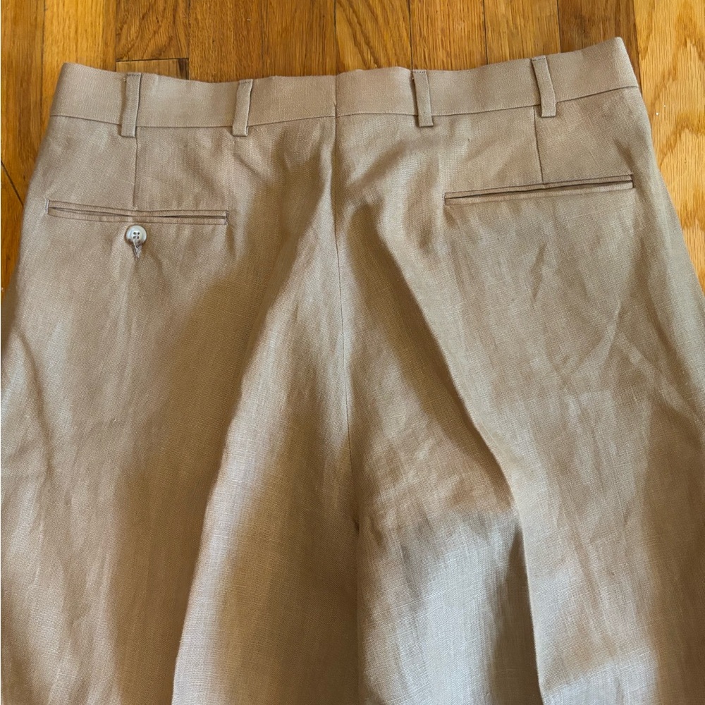 Vintage Brooks Brothers linen pants - Picture 4 of 6